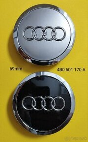 AUDI 69 mm stredové krytky 4B0 601 170 A