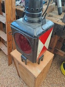 Staničná signálná petrolejová lampa