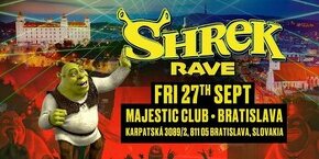 Vstupenky Shrek Rave Bratislava