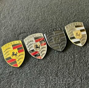 Porsche znak,logo,emblém na kapotu více variant - 1