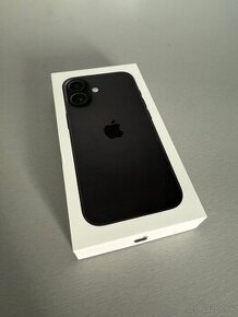 Apple iPhone 16 256GB Black - Nový/Nerozbalený