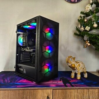 ⚠️ i5-12400F + RTX 4060 - Výkonný domáci herný PC s RGB ⚠️