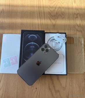 iPhone 12 Pro 128 gb Graphite - komplet príslušenstvo,zaruka - 1