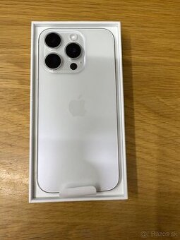 Iphone 15 pro 256gb white titanium 