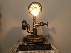 Industriálna lampa - steampunk