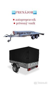 Autoprepravník,privesný vozík