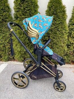 Športový kočík Cybex Priam Jeremy Scott 2.0 Cherub Blue