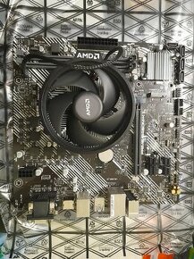 asus prime B450M-K II + procesor