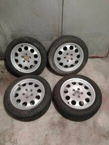 4ks alu disky orig. Audi 5x112 r16 pneu 205/55 r16 5mm