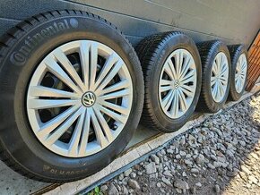 Zimná Sada VOLKSWAGEN 5x112+Continental 205/60 R16