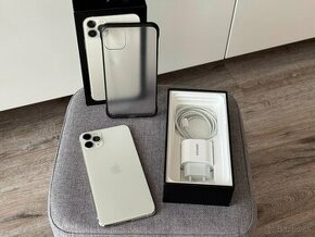 Apple iPhone 11 Pro Max 64GB Silver Biely - 1