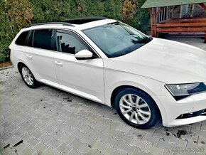 Superb 3 Combi  8/2016, 2,0Tdi, 110kw, Koža, Panoráma, Fólie