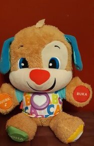 Hovoriaci a spievajúci psík zn. Fisher Price