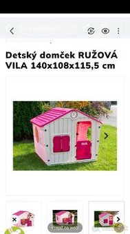 Detský záhradný domček