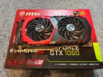 MSI GeForce GTX 1060 GAMING X 3G, GDDR5