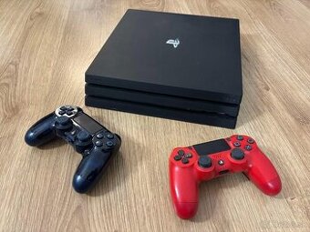 Playstation 4 Pro 1TB + 2 ovládače - 1