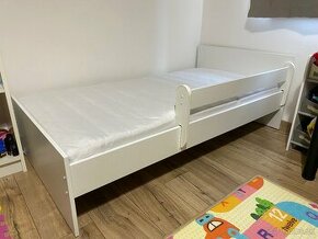 Detská posteľ MAX bez motívu 180x90 cm - biela - 1