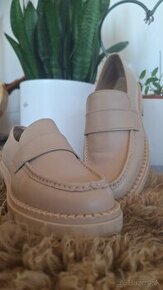 Kozene mokasiny loafers Lena Gercke vel 40/41