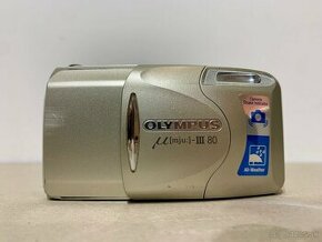 Olympus Mju lll 80 …. Fotoaparat …. Kinofilm (na opravu)