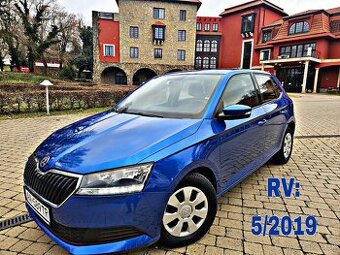 Škoda Fabia III. 1.0 MPI 60k rv:7/2019