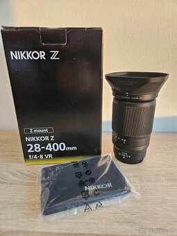 NIKON Z 28-400 mm f/4-8 VR, zánovný stav