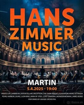 Koncert filmovej hudby Hans Zimmer