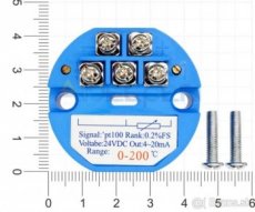 Prevodník teploty RTD 0-200 st.C - 1