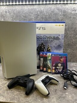 Playstation 5 + ovladače