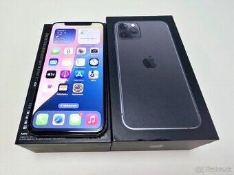 APPLE IPHONE 11 PRO 64 GB SPACE GRAY,Nová Batéria100%