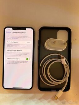 IPHONE 11 PRO MAX SILVER 256GB ZÁRUKA - VEĽMI PEKNÝ STAV - 1