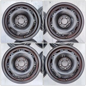 5x100 R14 ET43 Originál Audi VW Škoda Seat disky Top Stav