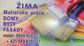 ŽIMA-Maliarské a natieračské práce