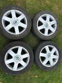 5x112 r16, stred 57.1mm- Škoda -zimné pneu