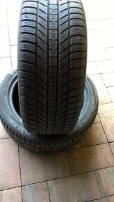 2 ks ZIMNÉ 235/45 R18 98V XL CONTINENTAL cca 6-7 mm DOT 2521