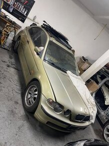 Nepojazdné BMW 316ti vhodne na projekt , drift , diely