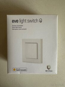 Vypínač Eve Light Wall Switch s podporou Thread