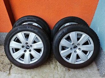 org. Alu disky 5x112 R16 s pneu 205/55 R16