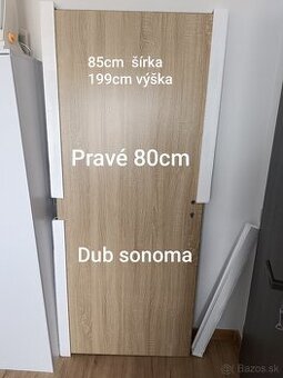 Interiérové dvere 80cm