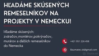 ⚒️Práca v Nemecku pre živnostníkov🇩🇪