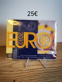 Slovenské 2€ BU coincard