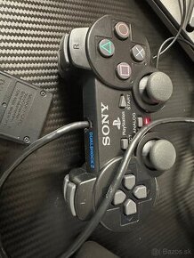 PS2 Dualshock2 originál + Pamäťová karta