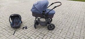 Predám Kinderkraft kočík 3in1 XMOOV Denim