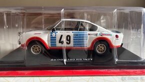 ŠKODA 130 RS 1977 Rallye Monte Carlo Hachette 1/24