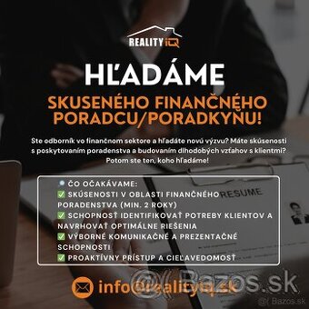 Finančný poradca spoločosti