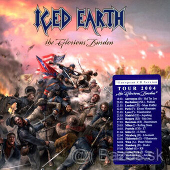 PREDÁM ORIGINÁL 2CD - ICED EARTH - The Glorious Burden 2004