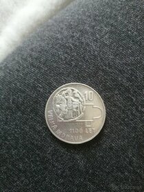Strieborná pamätná minca Veľká Morava