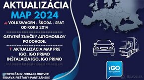 Aktualizácia map - Autá / Tablety / Navigačné systémy 2024