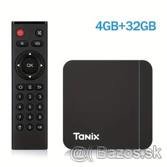 TV BOX - android - Tanix W2 - 4GB/32GB - nový