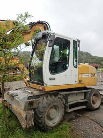 15t bagr opěry mimoosé balony Liebherr A314 - 1