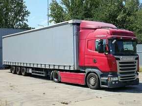 Scania R450, EURO 6, LOW DECK, RETARDÉR+ NÁVĚS SCHWARZMULLER